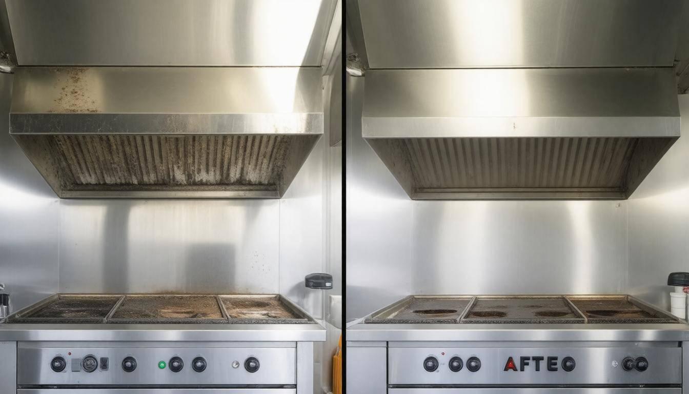 Commercial Kitchen Canopy Cleaning